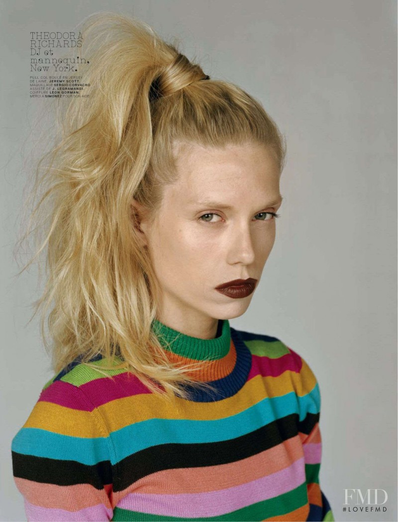 Theodora Richards featured in Yearbook, October 2012