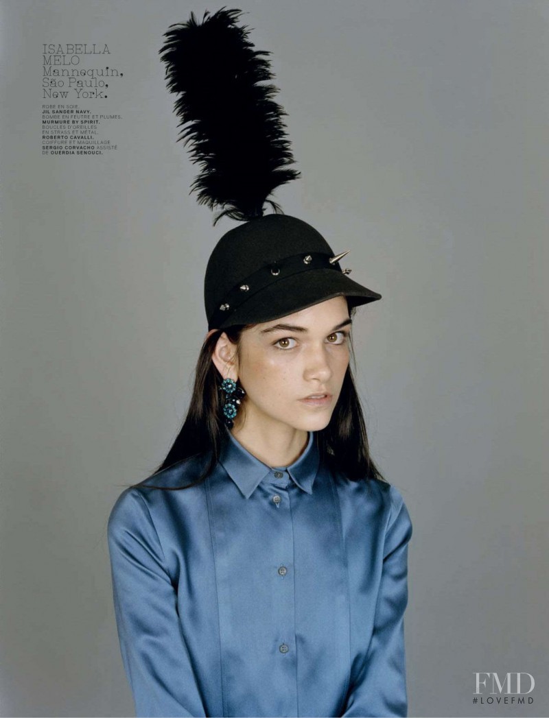 Isabella Melo featured in Yearbook, October 2012