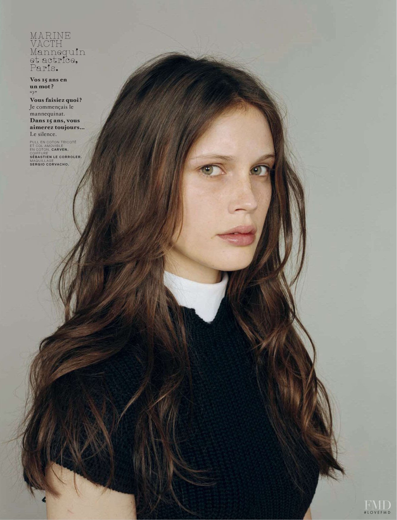 Yearbook in Jalouse with Marine Vacth - (ID:31644) - Fashion Editorial ...