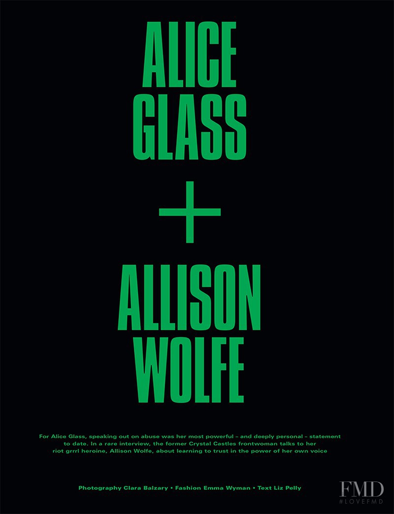 Alice Glass + Allison Wolfe, June 2016