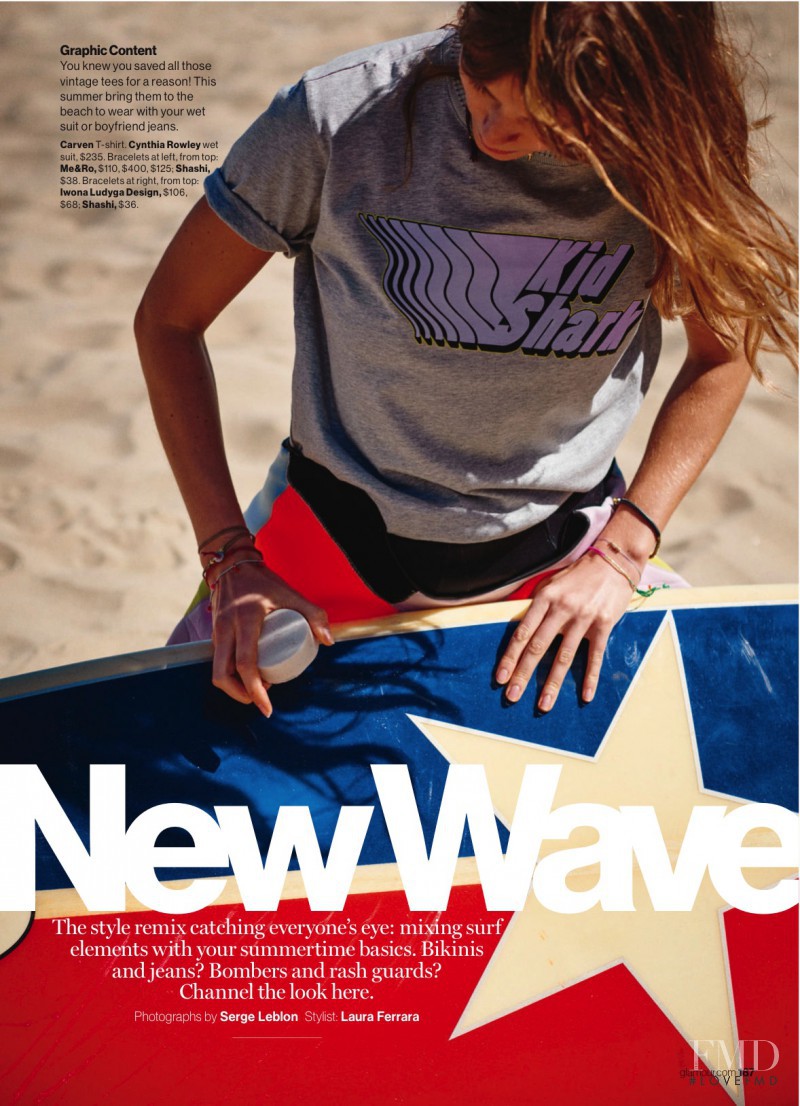 Maryna Linchuk featured in New Wave, May 2016