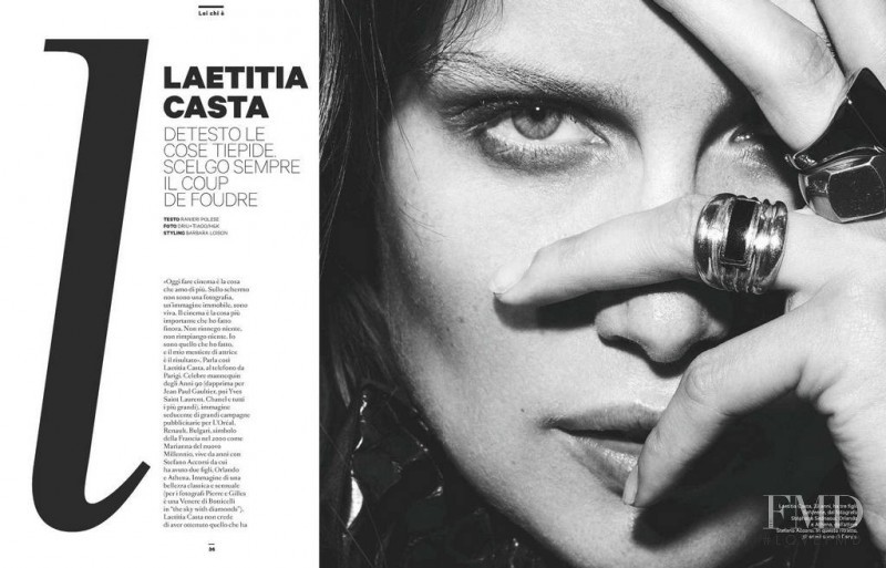 Laetitia Casta featured in Laetitia Casta, January 2012