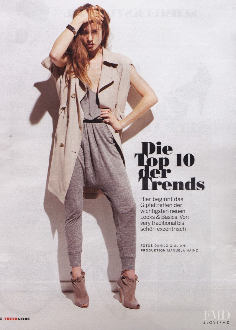 Vanessa Hegelmaier featured in Die Top 10 der Trends, January 2010