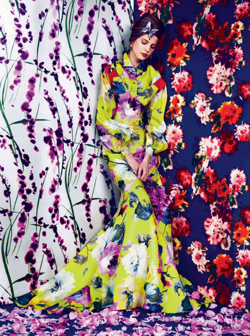 Elisabeth Erm featured in Prints of the season, July 2014