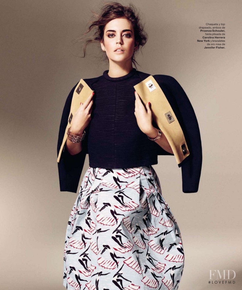 Clara Alonso featured in I &#9829; NY, We &#9829; Carolina Herrera, June 2014