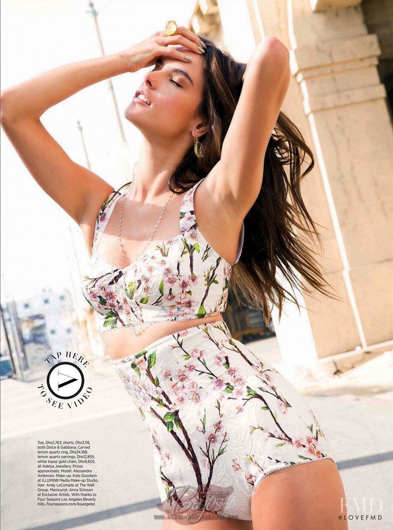 Alessandra Ambrosio featured in City Of Angels, May 2014