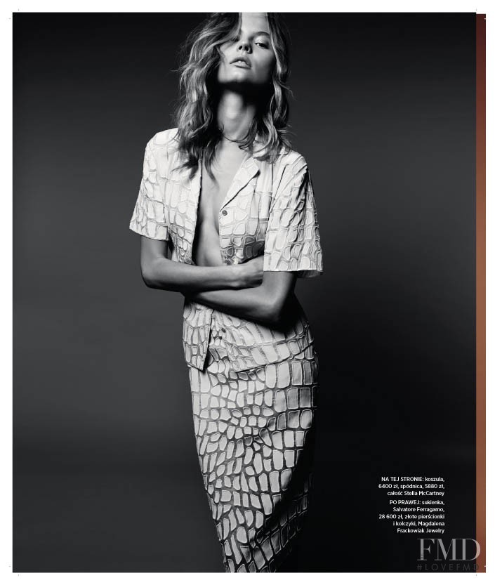 Magdalena Frackowiak featured in Prosta Historia, April 2014