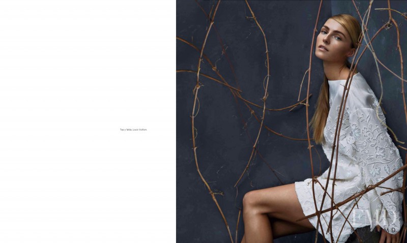 Valentina Zelyaeva featured in Claridad Absoluta, January 2014