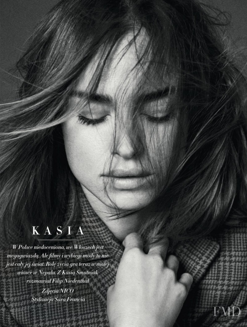 Kasia Smutniak featured in Kasia, January 2014