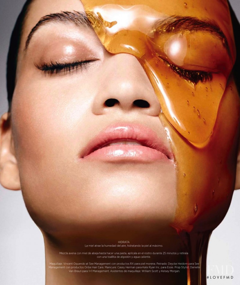 Shanina Shaik featured in Beauty, August 2013