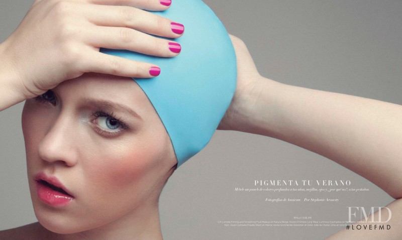 Anna Fedorovna featured in Pigment Your Summer, June 2013