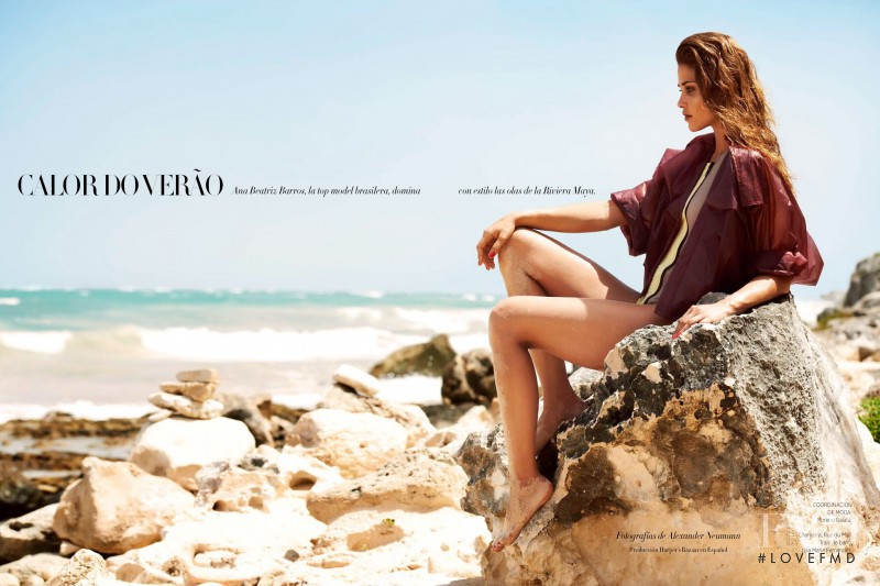 Ana Beatriz Barros featured in Calor Do Verao, July 2013