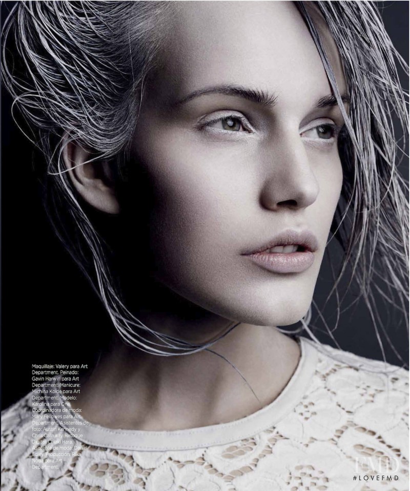 Karolina Waz featured in Resplandor, January 2014