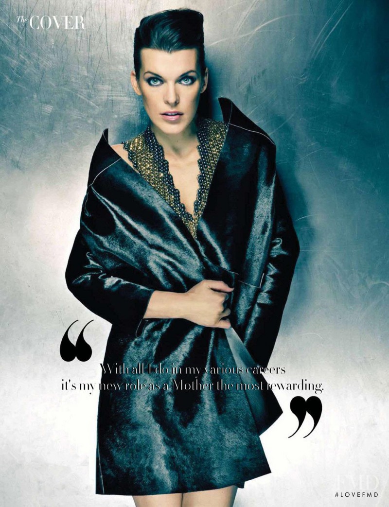 Milla Jovovich featured in Fight For Love, August 2013