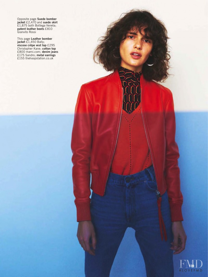 Iana Godnia featured in Sweater Girl, January 2016