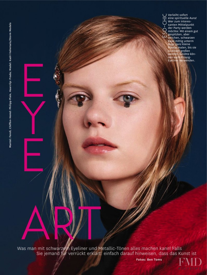 Kadri Vahersalu featured in Eye Art, February 2016