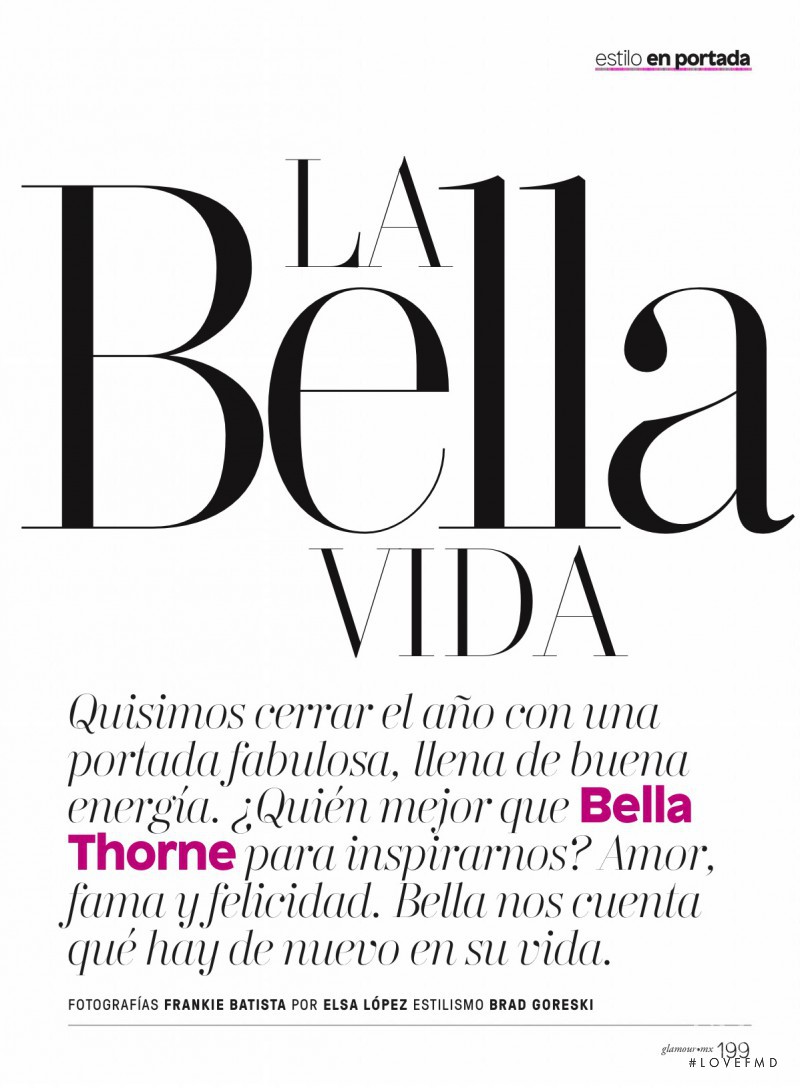 La Bella Vida, December 2015