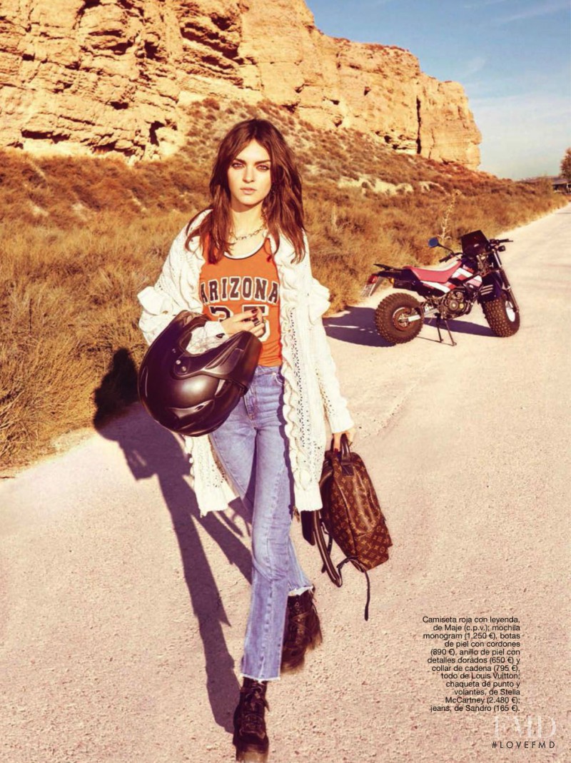 Magda Laguinge featured in Easy Rider, February 2016