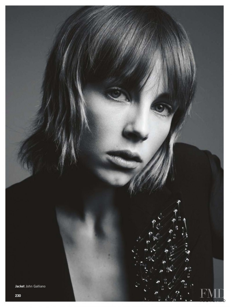 Edie Campbell featured in Up all night, March 2016