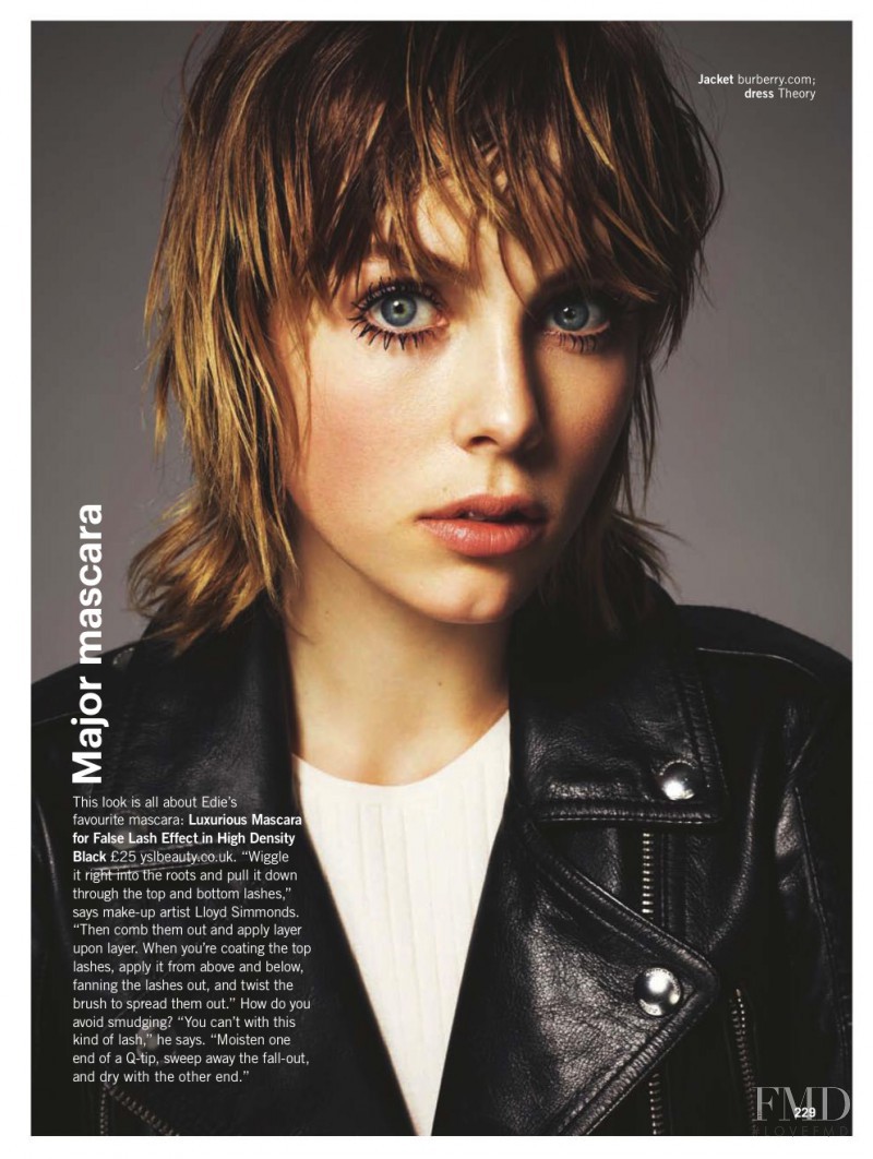 Edie Campbell featured in Up all night, March 2016