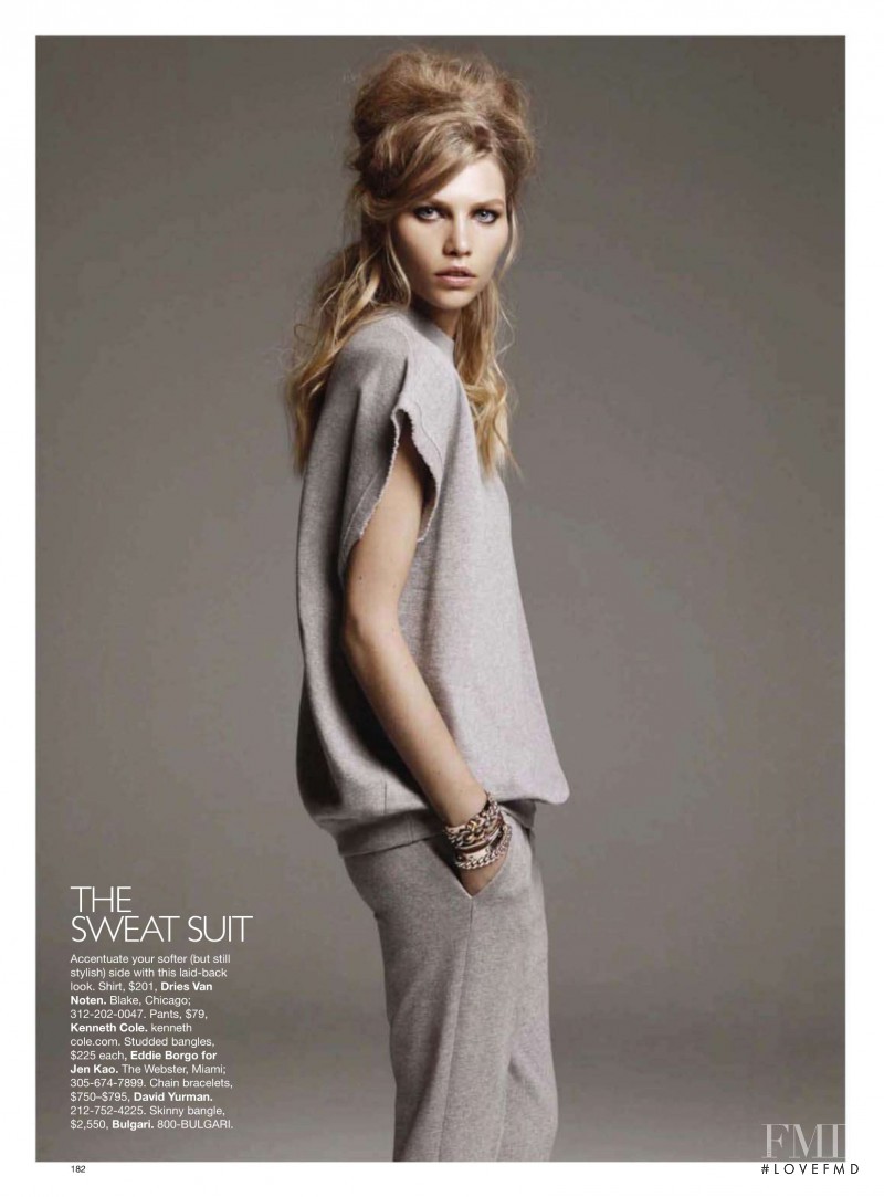 Aline Weber featured in Key Pieces, August 2010