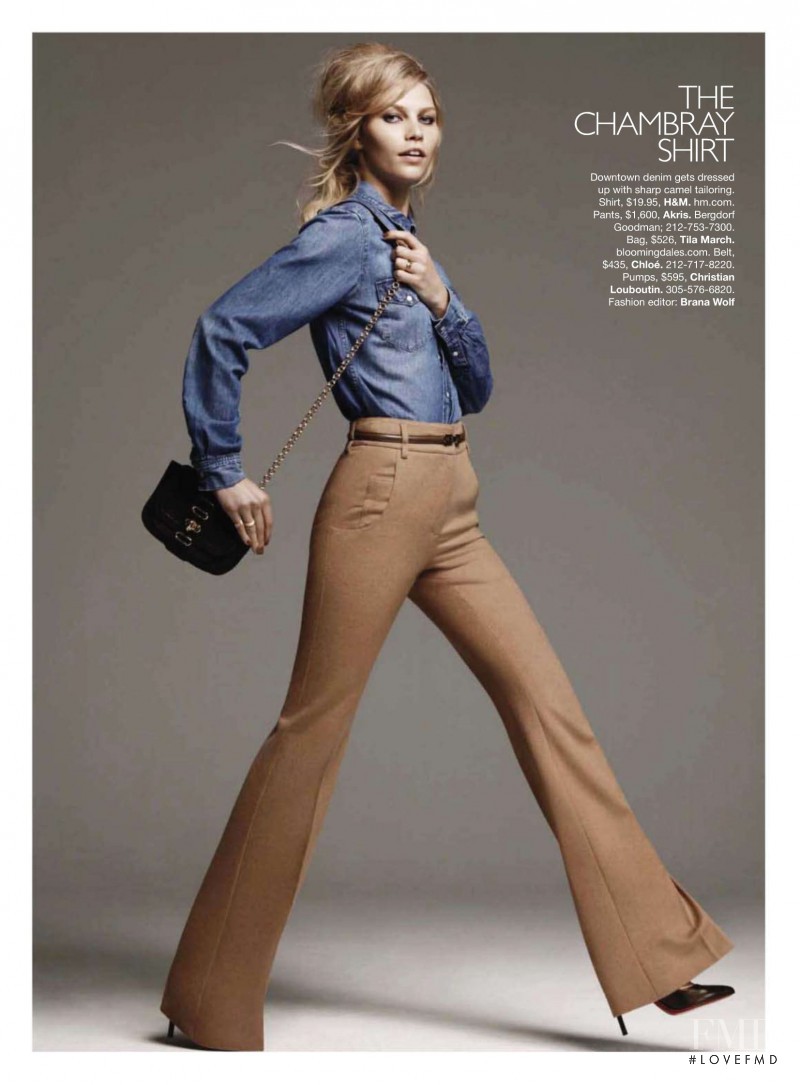 Aline Weber featured in Key Pieces, August 2010