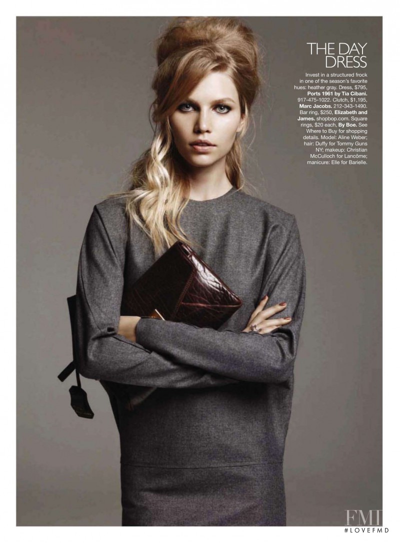 Aline Weber featured in Key Pieces, August 2010
