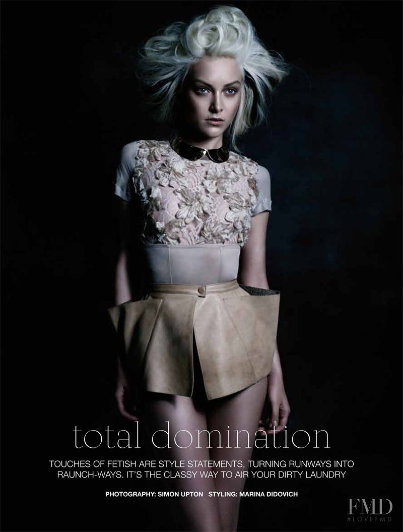 Ollie Henderson featured in Total Domination, January 2012