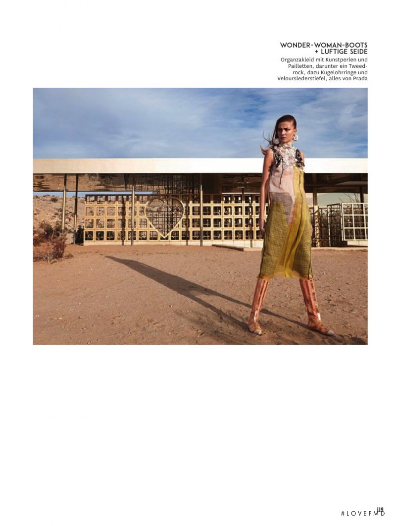 Emeline Ghesquiere featured in Futur II, February 2016