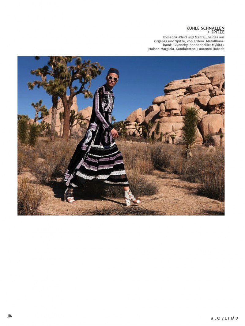 Emeline Ghesquiere featured in Futur II, February 2016