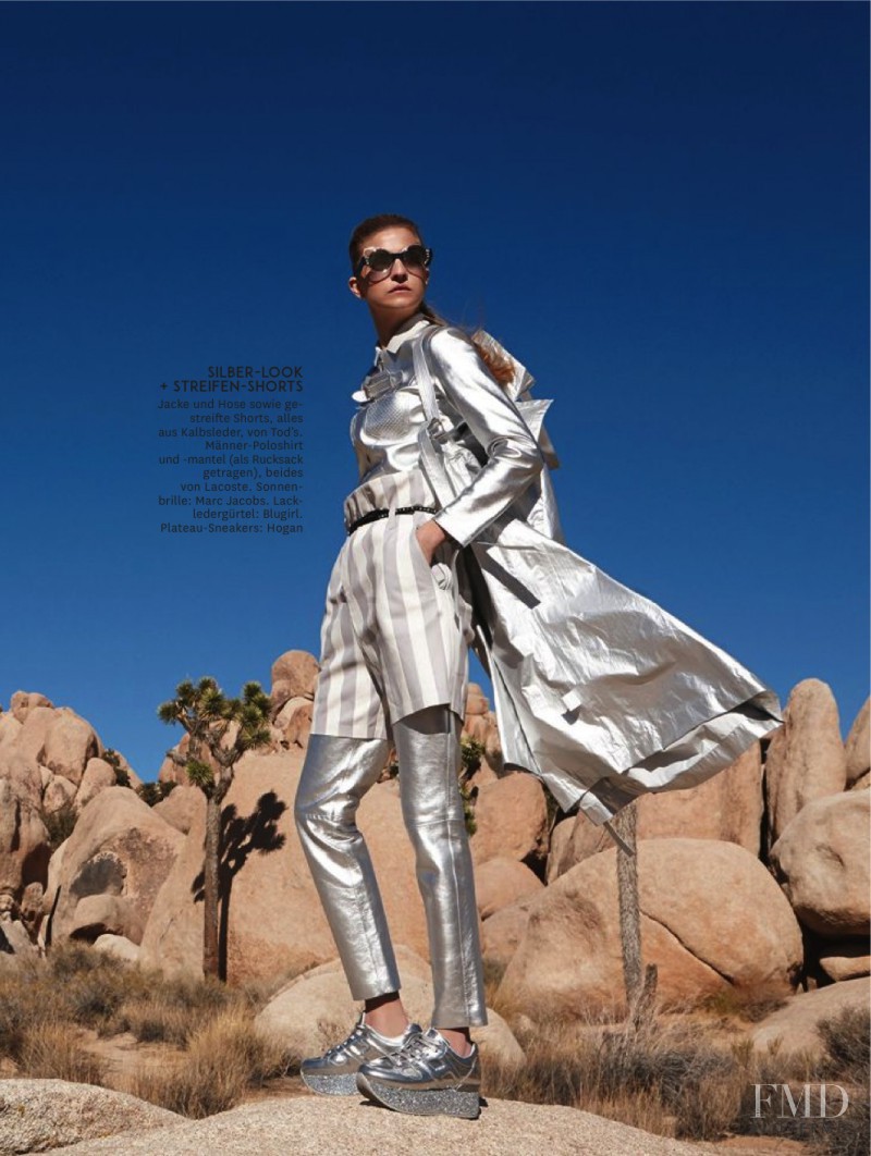 Emeline Ghesquiere featured in Futur II, February 2016
