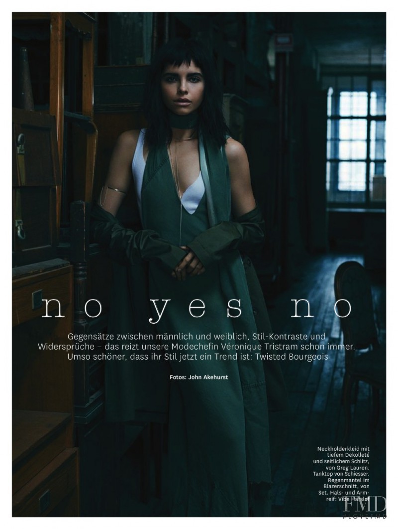 Shaughnessy  Brown featured in No Yes No, March 2016