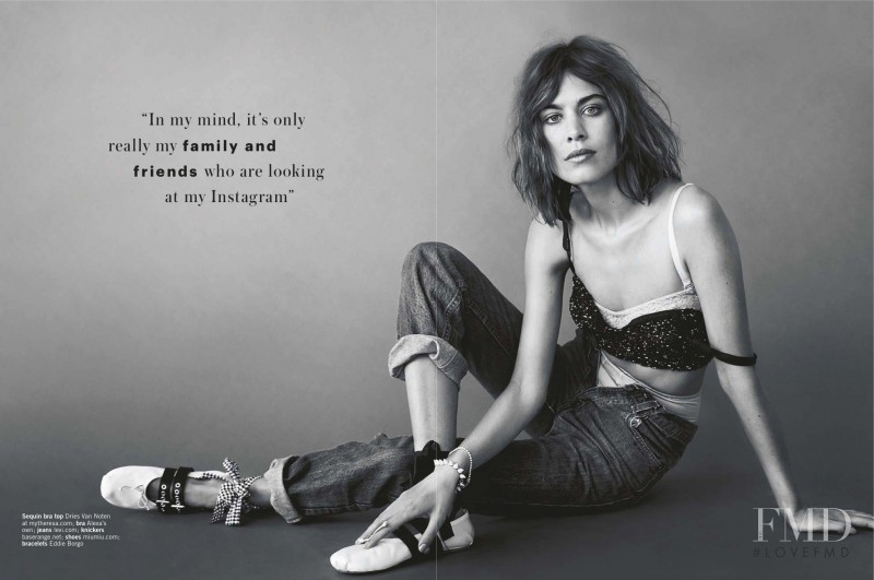 Alexa Chung featured in Girl Most Likely, April 2016