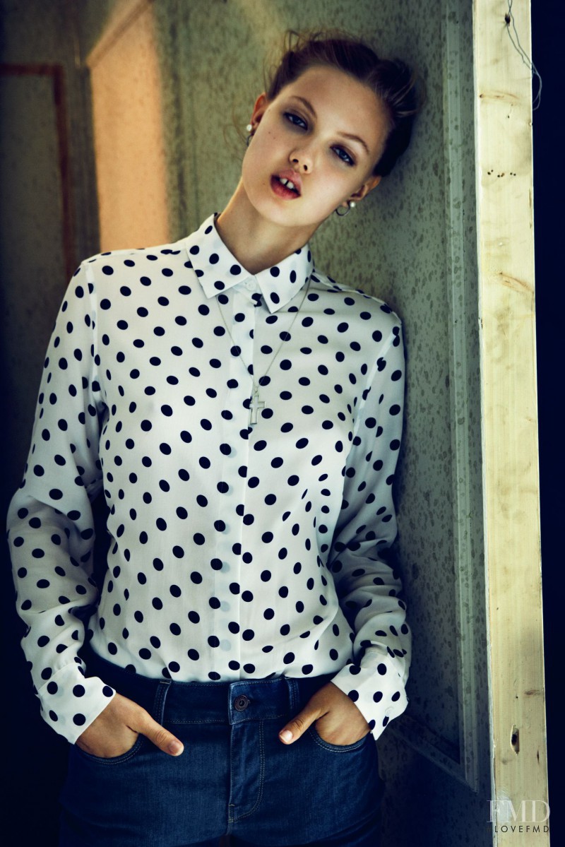 Lindsey Wixson featured in Golden Girl, December 2011