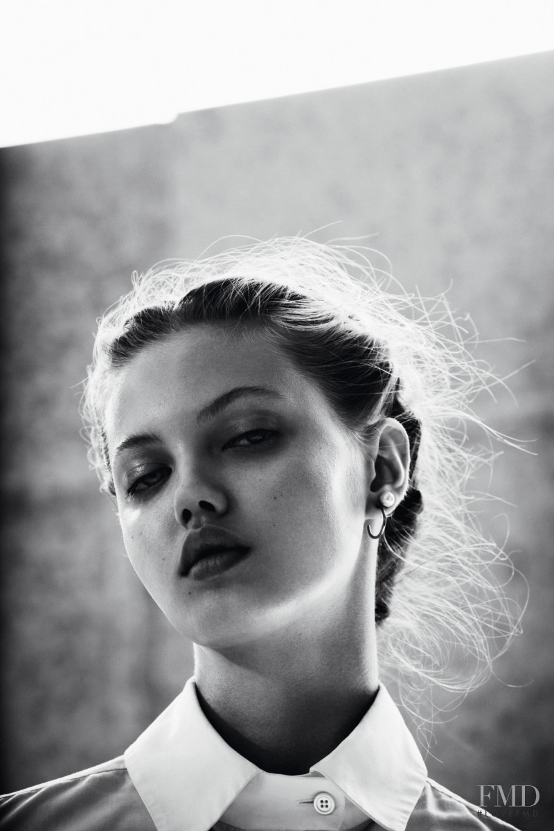 Lindsey Wixson featured in Golden Girl, December 2011