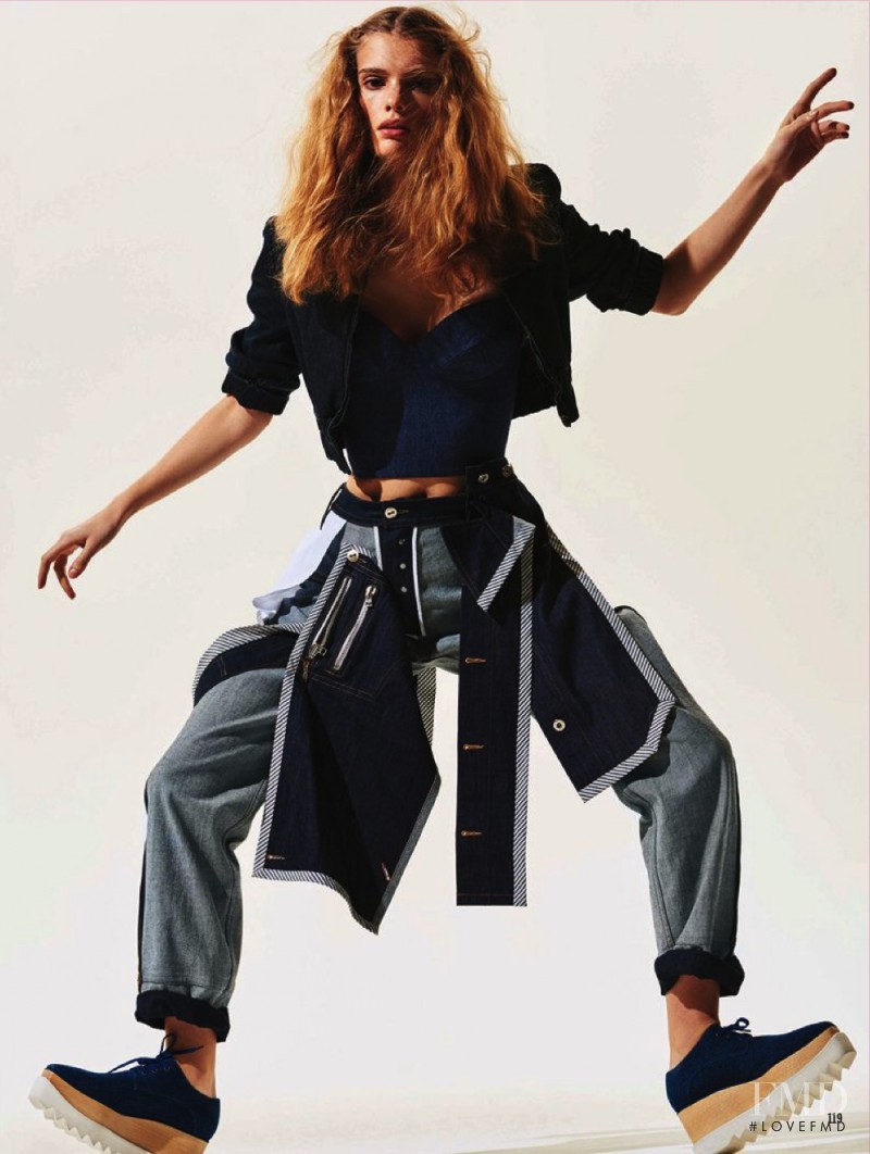 Emily Astrup featured in Jeans Couture, May 2016