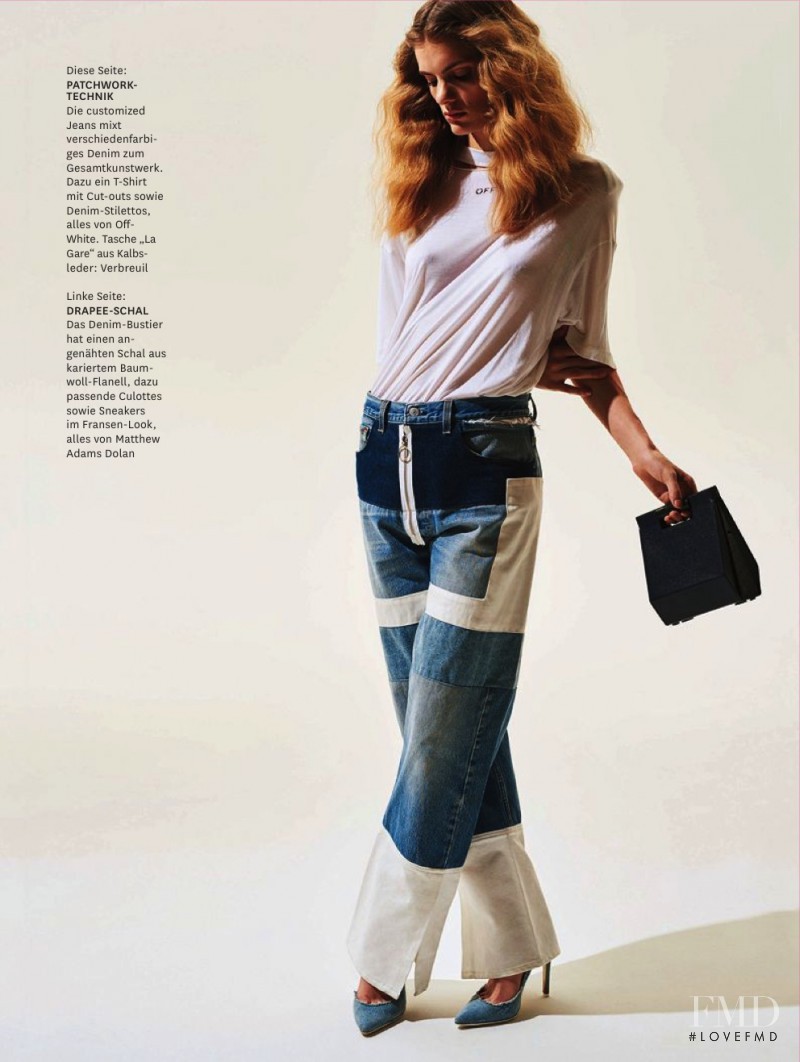 Emily Astrup featured in Jeans Couture, May 2016