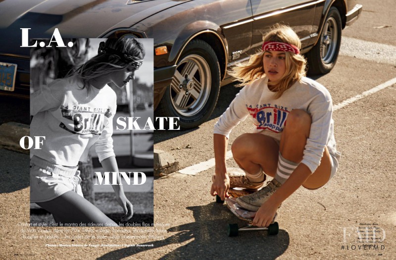 Annie McGinty featured in L.A. Skate of Mind, May 2016