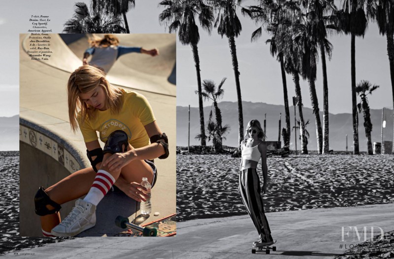 Annie McGinty featured in L.A. Skate of Mind, May 2016