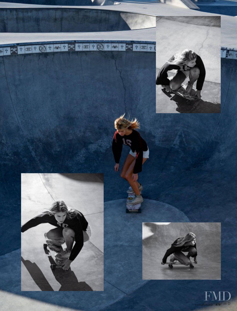 Annie McGinty featured in L.A. Skate of Mind, May 2016