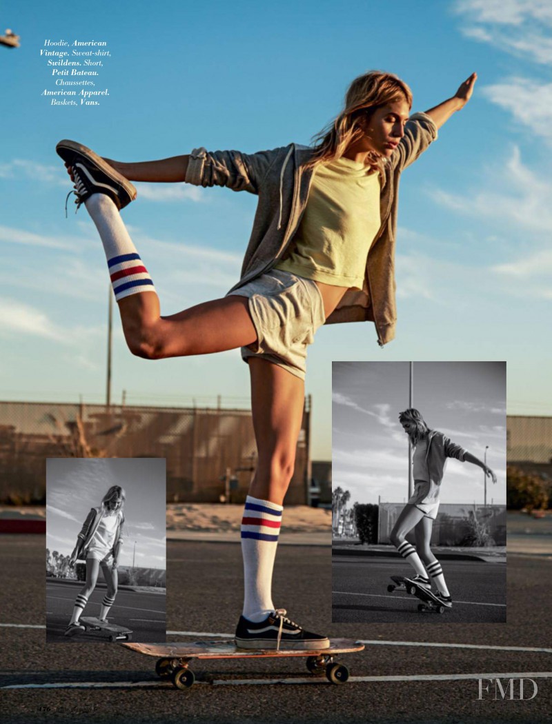 Annie McGinty featured in L.A. Skate of Mind, May 2016