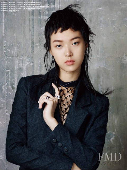 Tian Yi featured in Bright Young Things, December 2014