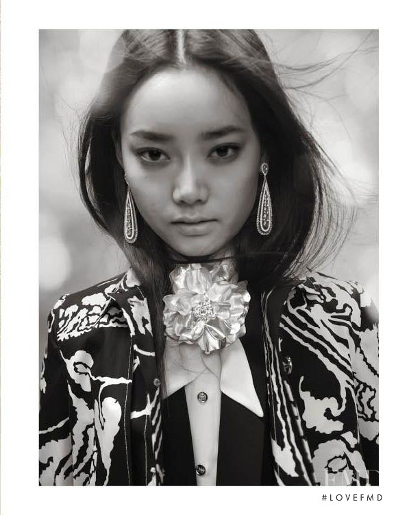 Lily Zhi featured in Oro Botanico, November 2011