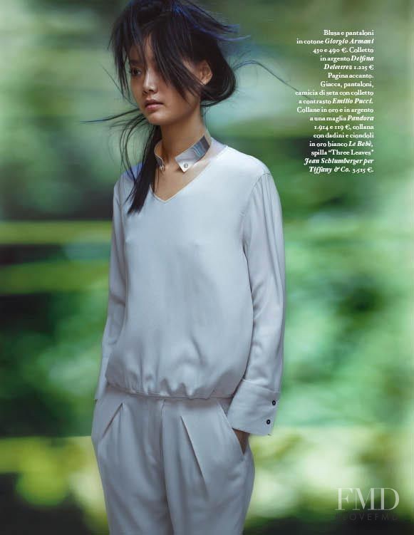 Lily Zhi featured in Oro Botanico, November 2011