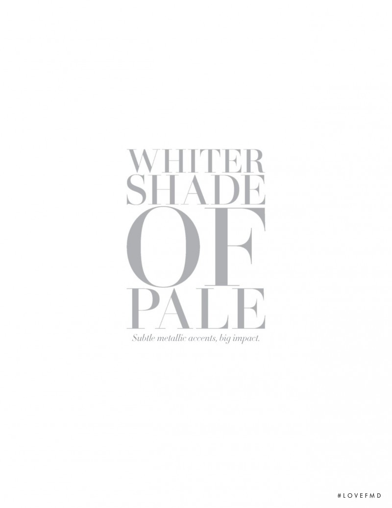 A whiter shade of pale, January 2016