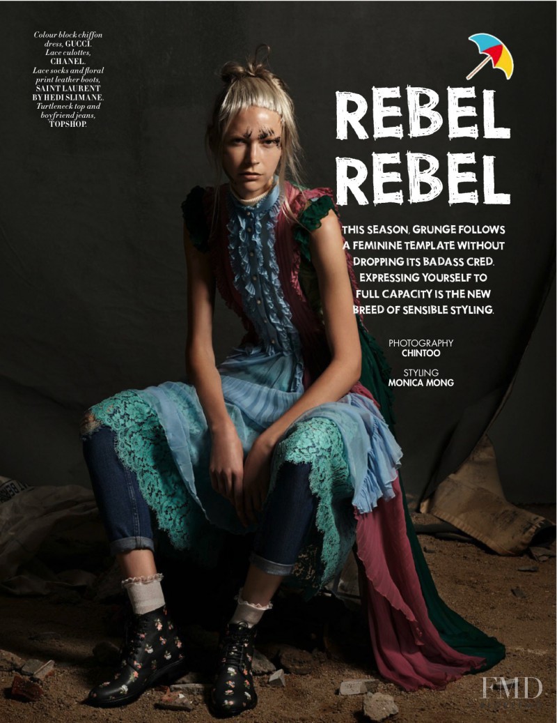 Henna Lintukangas featured in Rebel Rebel, January 2016
