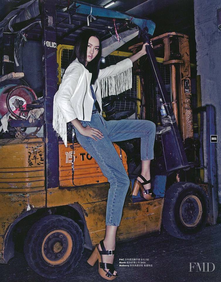 Jan Baiboon Arunpreechachai featured in Denim Attitude, June 2015