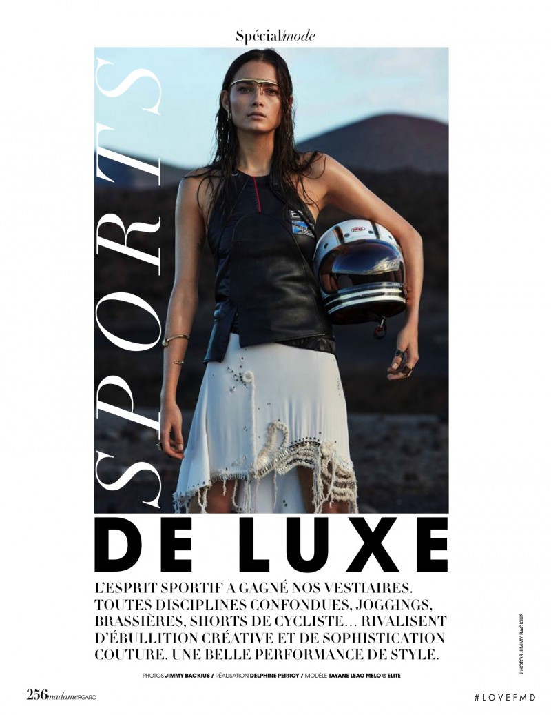 Tayane Leão featured in Sports De Luxe, February 2016