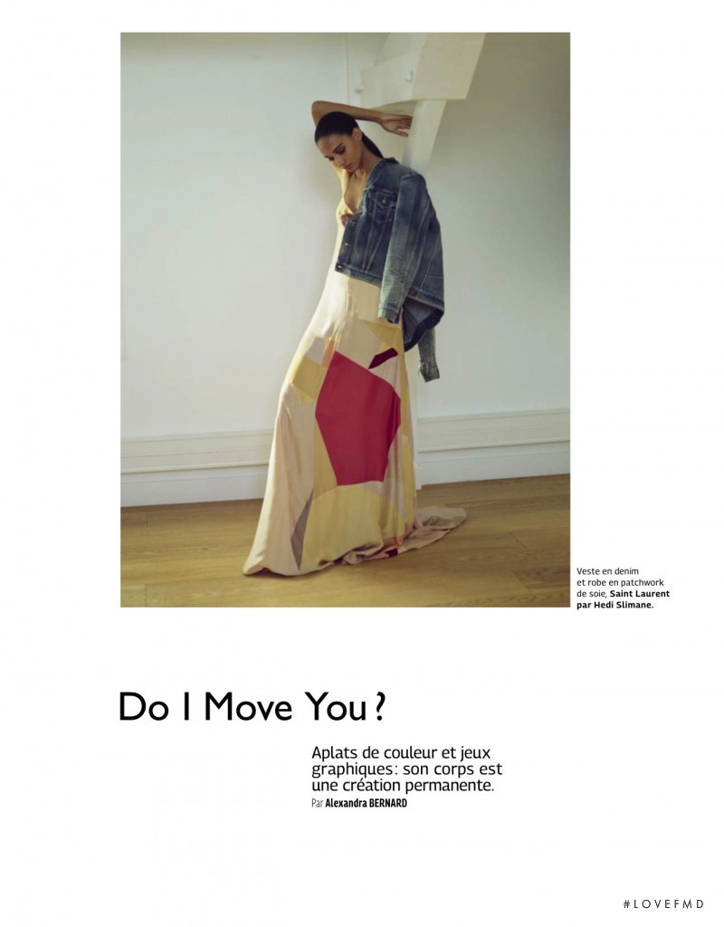 Cora Emmanuel featured in Do I move you, March 2016