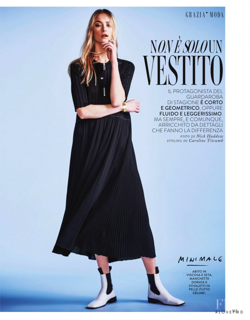 Stephanie Rad featured in Non E Solo Un Vestito, March 2016